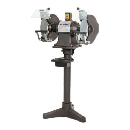 C.H. Hanson Palmgren 9682121 Bench Grinder W/Pedestal Floor Stand, 12" Wheel Dia, 2HP, 220V 9682121